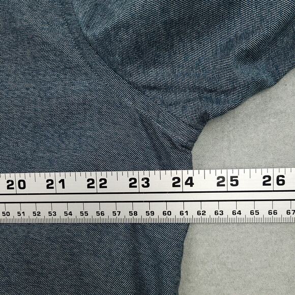 Ash & Erie Men’s Long Sleeve Button-Down Shirt XL Slim Blue Heather Preppy - Picture 7 of 9